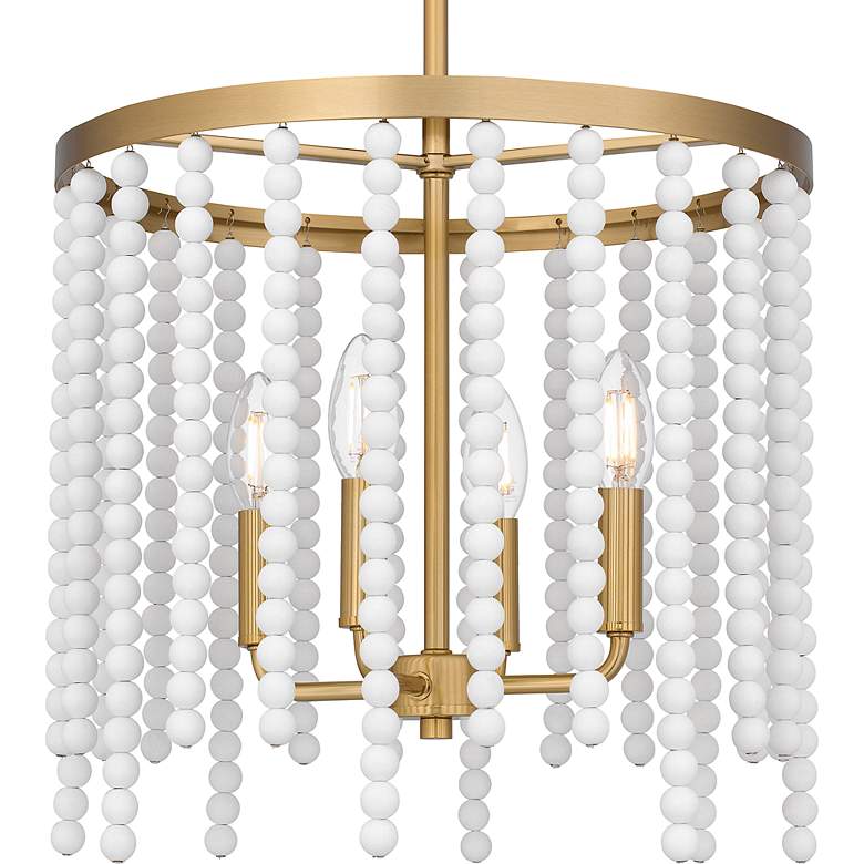Image 5 Apelle 4-Light Aged Brass Pendant Light more views