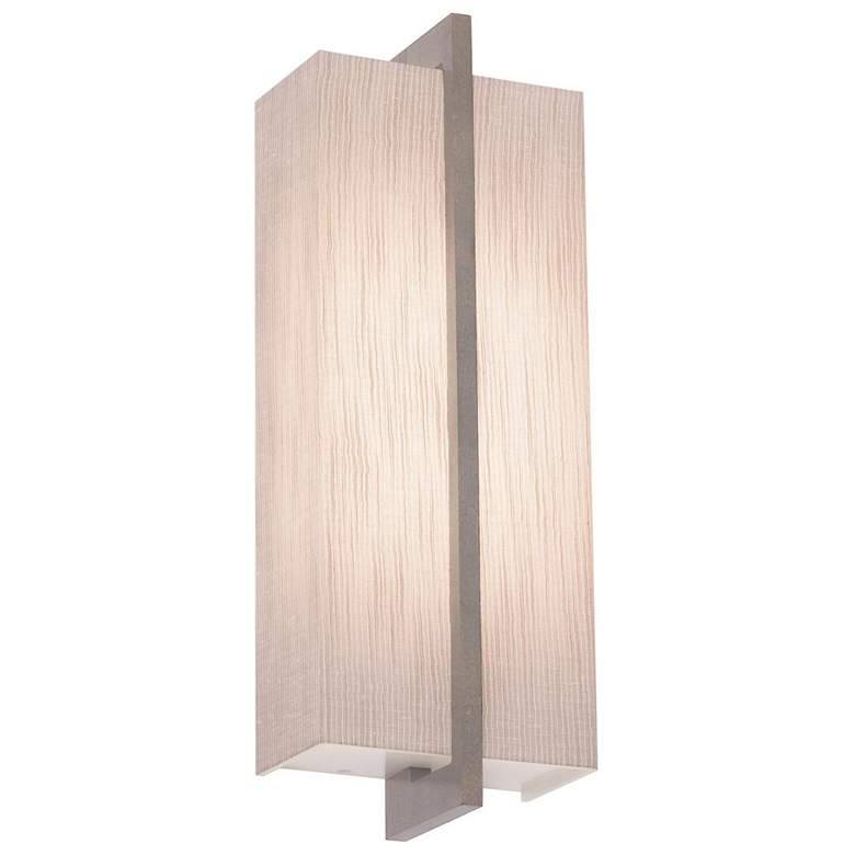 Image 1 Apex 13.5 inch Weathered Grey LED Wall Sconce