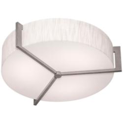 Apex 21.25" Weathered Grey LED Flush Mount