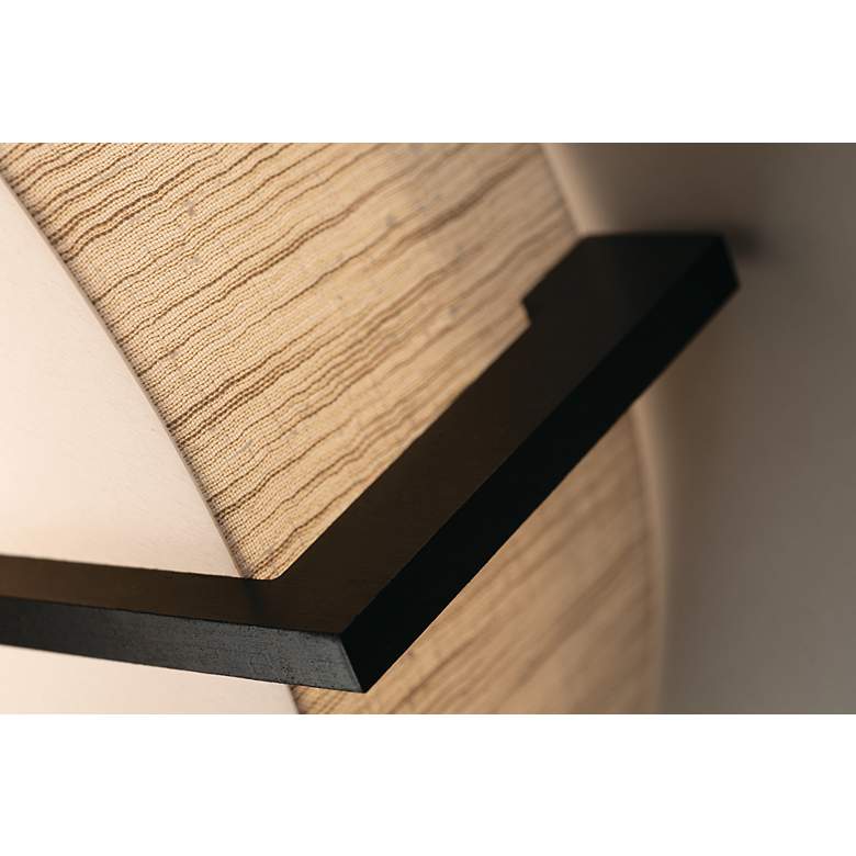 Image 2 Apex 21 1/4" Wide Espresso Drum Ceiling Light more views