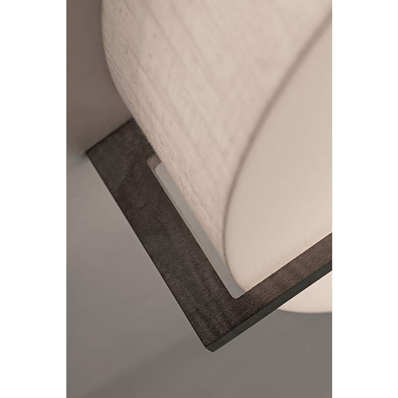 Image 3 Apex 21 1/4" Wide Weathered Gray Drum Ceiling Light more views