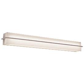 Image1 of Apex 27" LED Vanity - Weathered Grey - Linen White