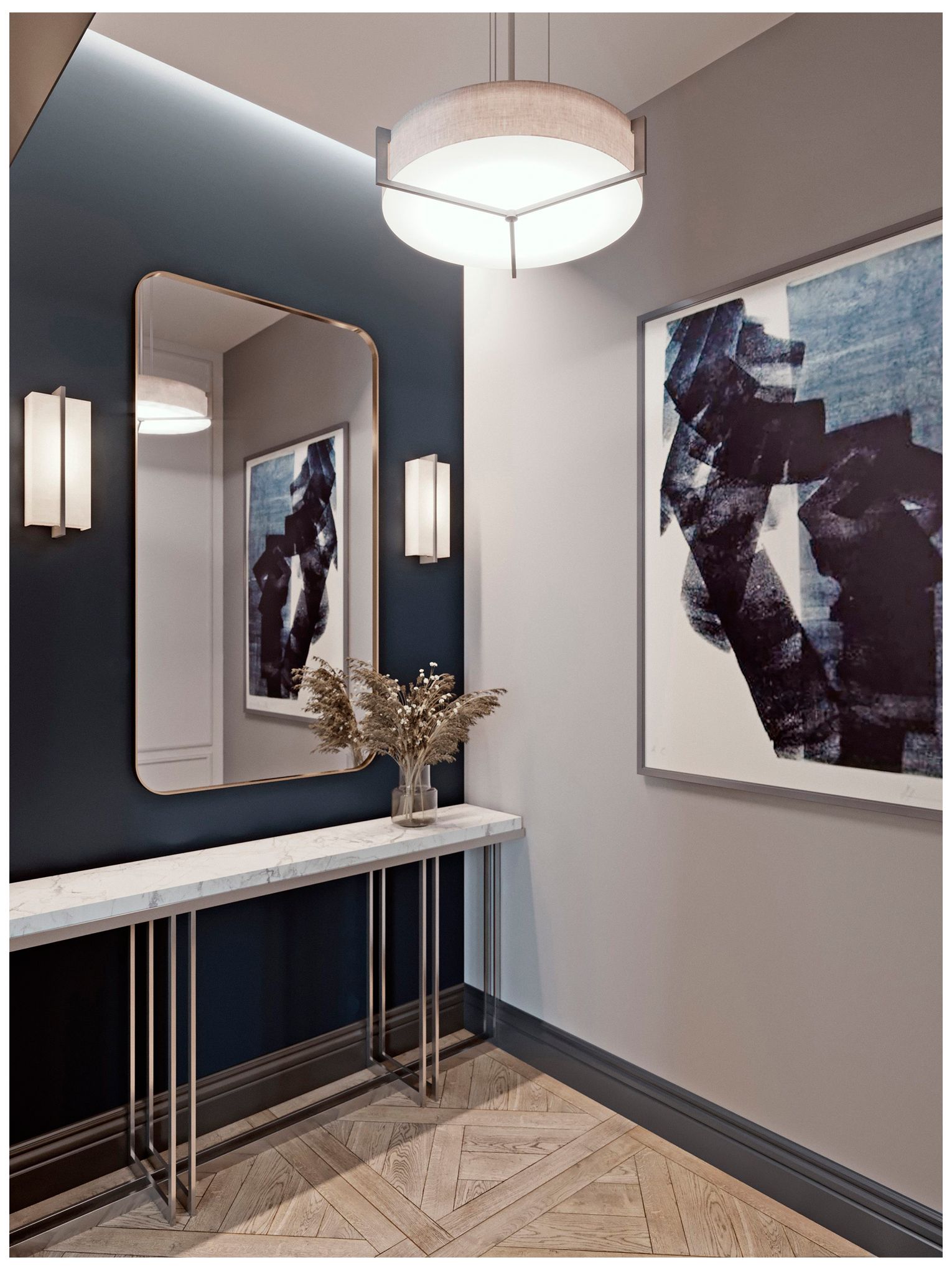 Image 4 Apex 33.33" Wide Espresso Pendant With Jute Shade more views