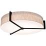 1_Apex 33 1/4" Wide Espresso Drum Ceiling Light