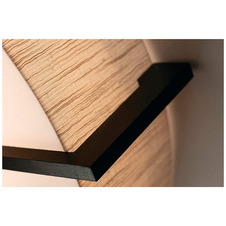 Image 2 Apex 33 1/4" Wide Espresso Drum Ceiling Light more views