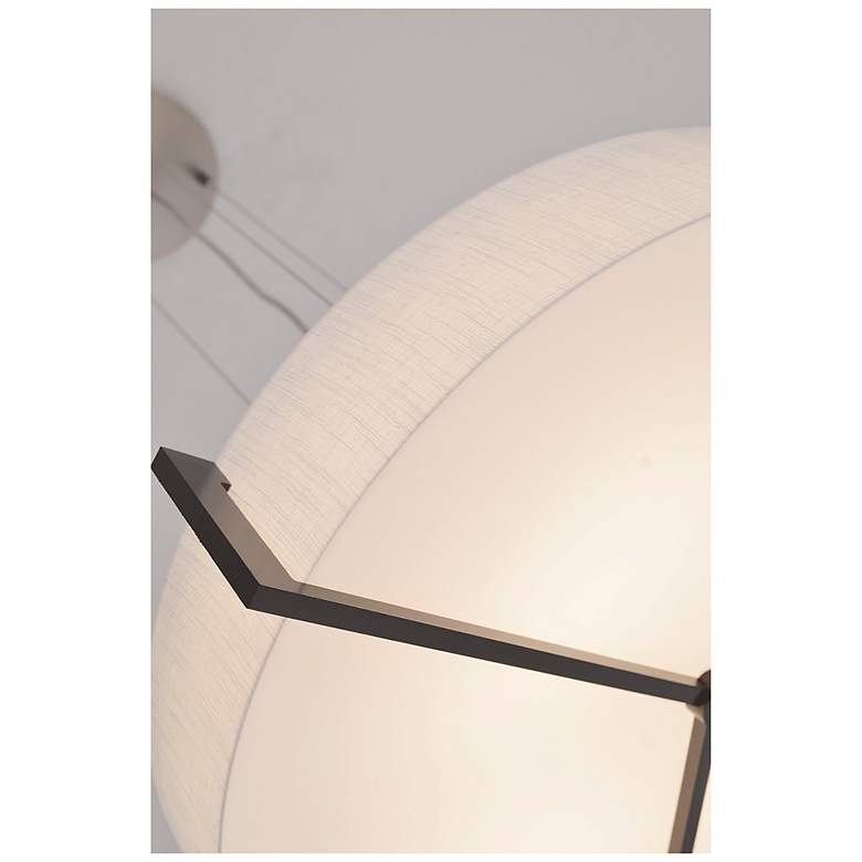 Image 2 Apex 4.25" Espresso LED Pendant more views