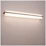 3_Apex 50 1/2"W Espresso and Solid Wood LED Vanity Bath Light more views
