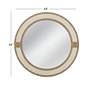 3_Apolline Natural White 44" Oversized Round Wall Mirror more views
