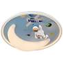 2_Apollo 18 1/2" Wide Moon Mission LED Ceiling Light