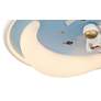 3_Apollo 18 1/2" Wide Moon Mission LED Ceiling Light more views