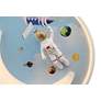 5_Apollo 18 1/2" Wide Moon Mission LED Ceiling Light more views