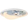 6_Apollo 18 1/2" Wide Moon Mission LED Ceiling Light more views
