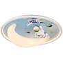 7_Apollo 18 1/2" Wide Moon Mission LED Ceiling Light more views