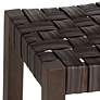 5_Apollo 25 1/2" Brown Leather Counter Stools Set of 2 more views