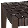 5_Apollo 25 1/2" High Brown Leather Counter Stool more views