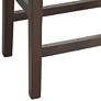 6_Apollo 25 1/2" High Brown Leather Counter Stool more views