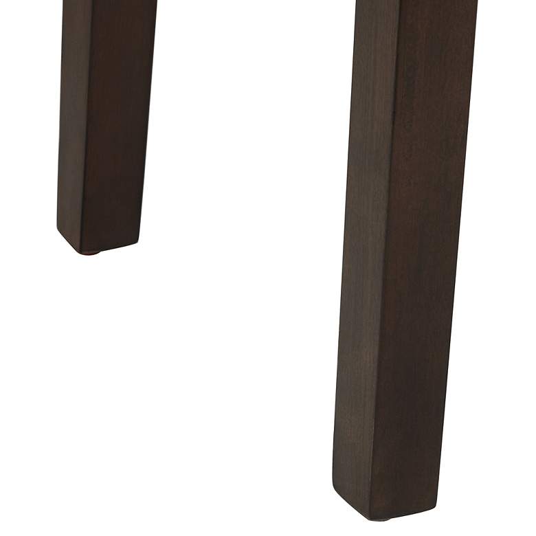 Image 6 Apollo 30 1/2" Brown Leather Bar Stools Set of 2 more views