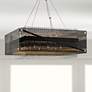 1_Apollo 34 1/2"W Dark Bronze and Polished Chrome Chandelier