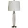 Apollo Clear Glass Contemporary Table Lamp
