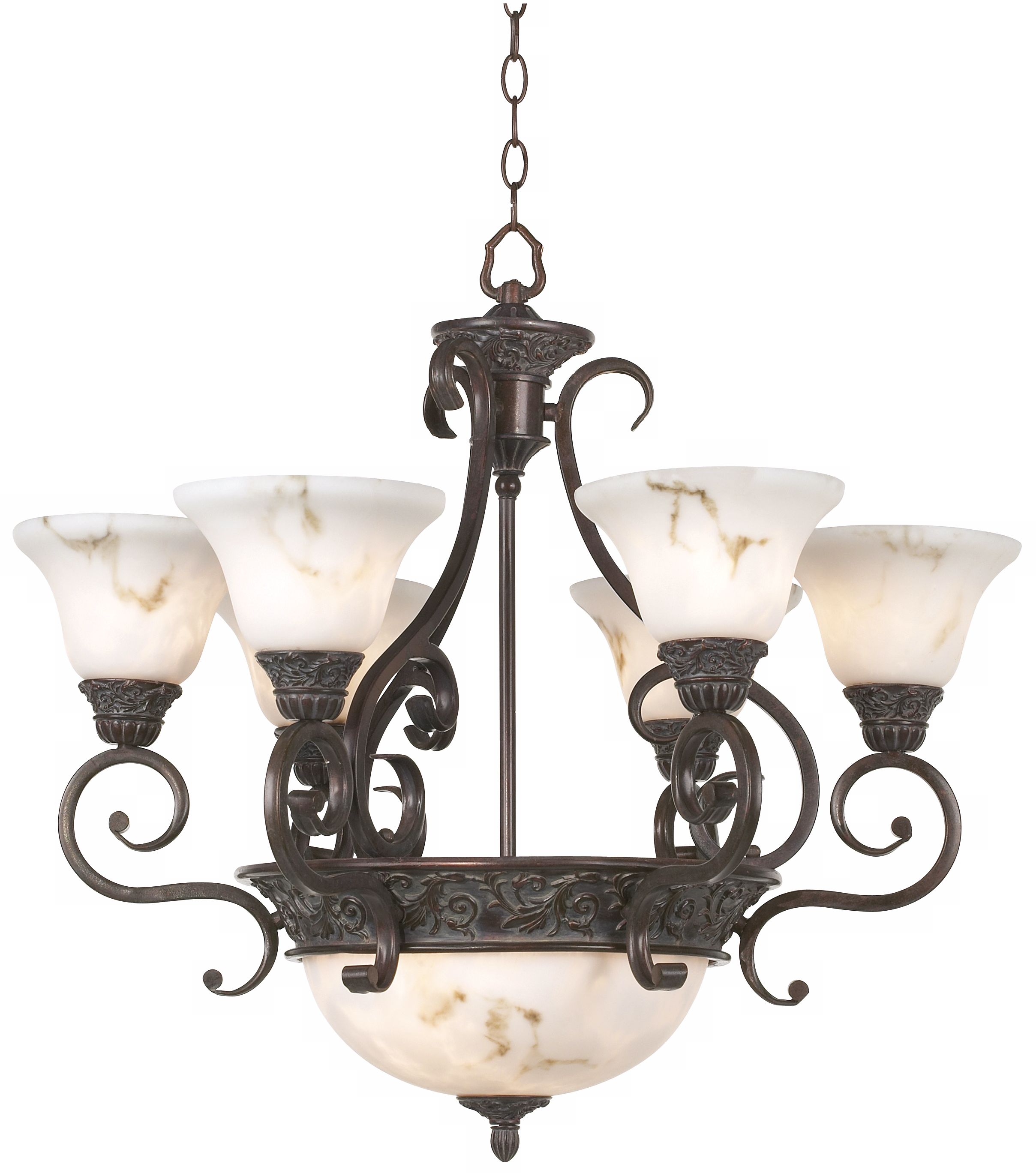 Apollo Collection Eight Light Chandelier