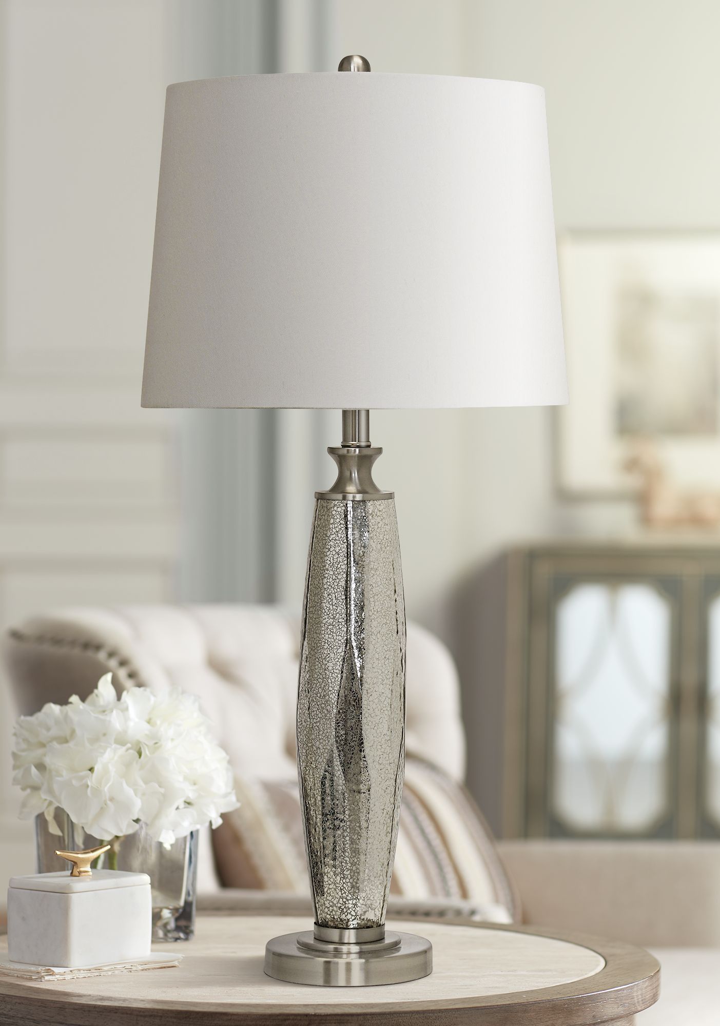 northbay mercury glass table lamp