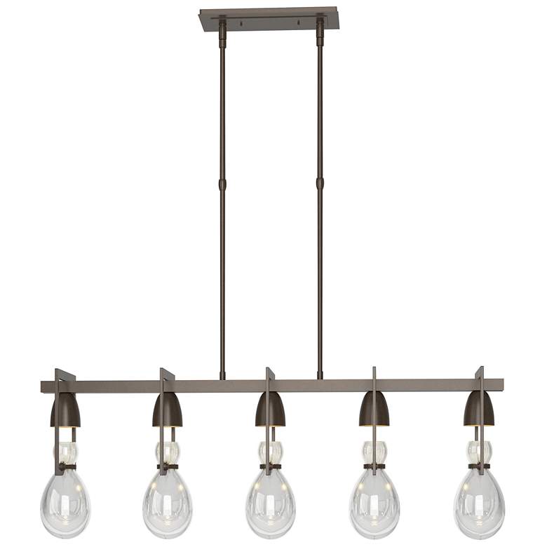 Image 1 Apothecary 40.5" Wide Bronze Pendant