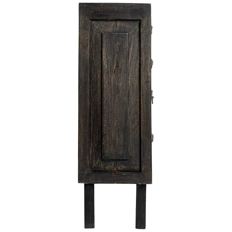 Image 4 Apothecary Cabinet with 15 Drawers, Black more views