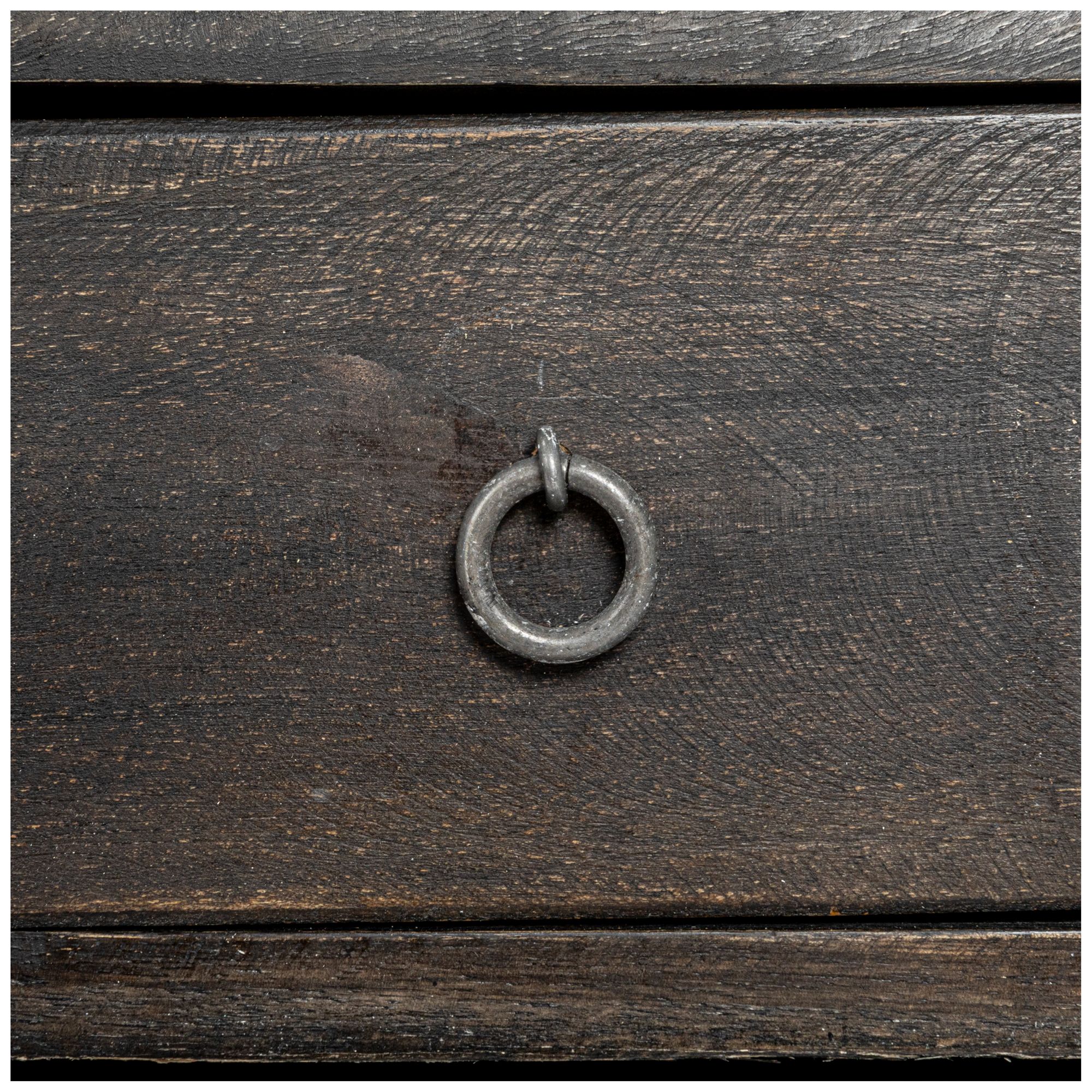 Apothecary Cabinet with 15 Drawers, Black