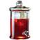 Apothecary Style 13 1/2" High Glass Beverage Dispenser