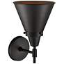 3_Appalachian 11 1/2" High Matte Black LED Wall Sconce more views