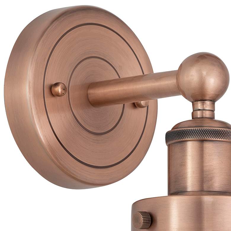 Image 2 Appalachian 11 3/4" High Antique Copper Wall Sconce more views