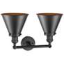 3_Appalachian 12" High Oil-Rubbed Bronze 2-Light Wall Sconce more views