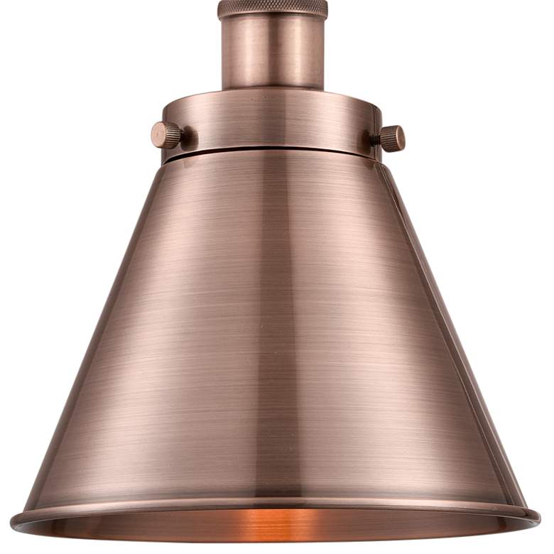 Image 2 Appalachian 13" High Antique Copper Metal Wall Sconce more views