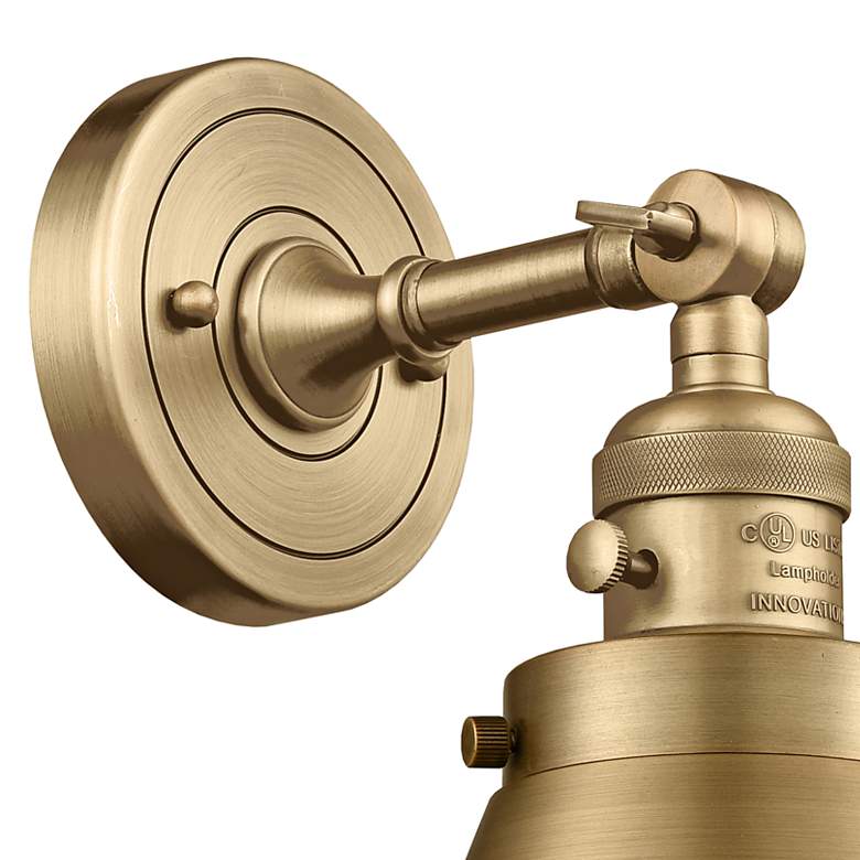 Image 2 Appalachian 13" High Brushed Brass LED Wall Sconce more views