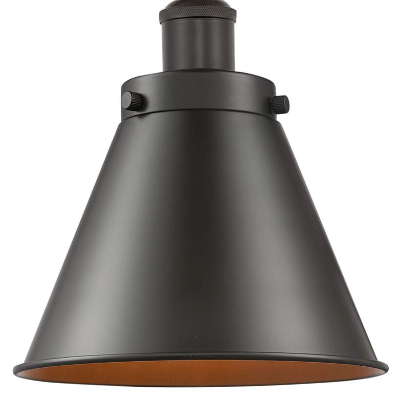 Image 2 Appalachian 13" High Oil-Rubbed Bronze Metal Wall Sconce more views