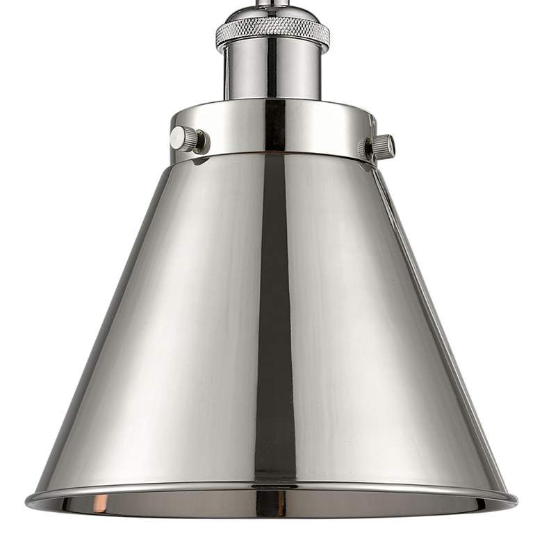 Image 2 Appalachian 13" High Polished Nickel Metal Wall Sconce more views