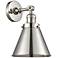 Appalachian 13" High Polished Nickel Wall Sconce