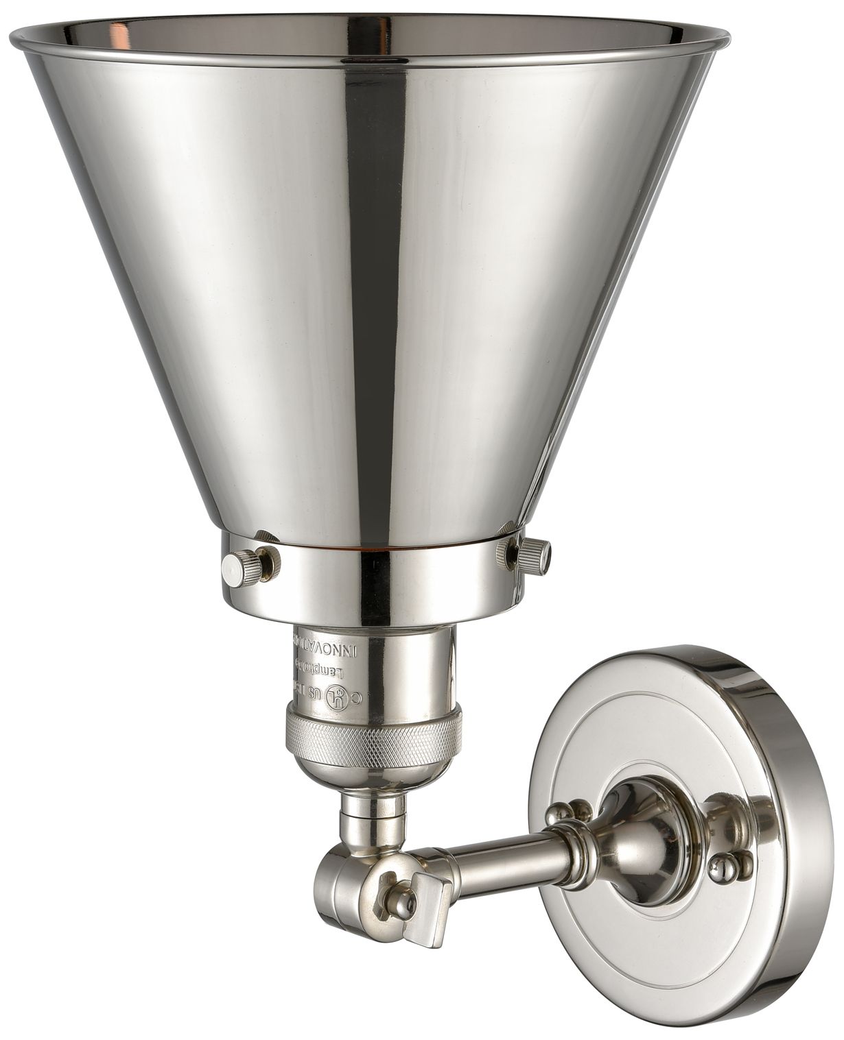 Image 2 Appalachian 13" High Polished Nickel Wall Sconce more views