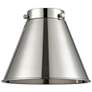 6_Appalachian 13" High Polished Nickel Wall Sconce more views