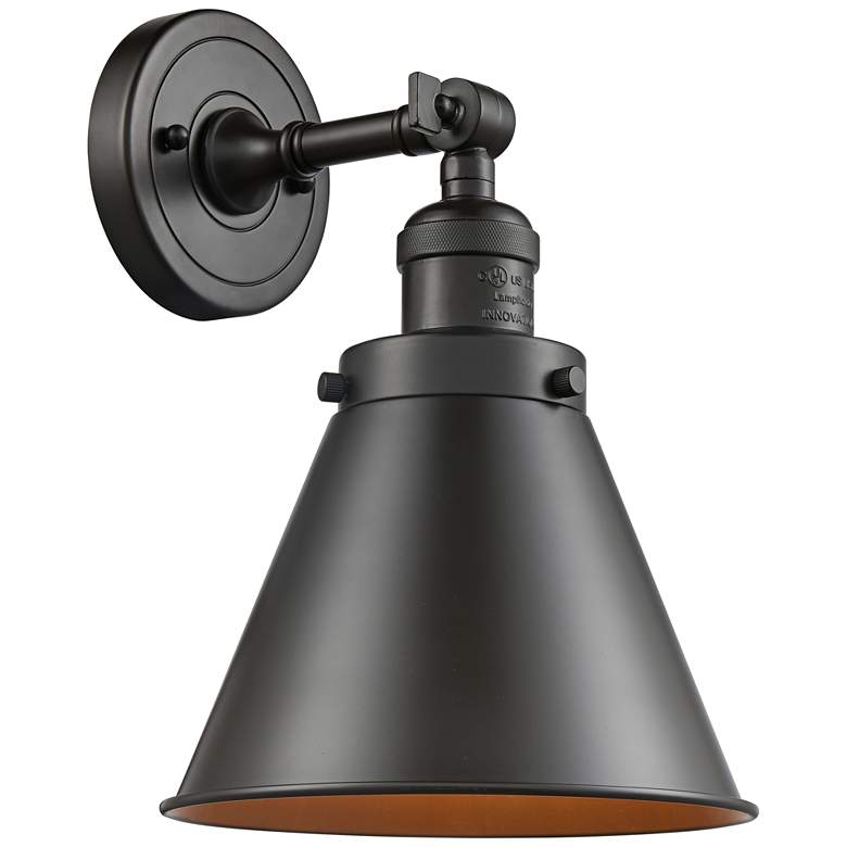 Image 1 Appalachian 13 inchH Oil-Rubbed Bronze Adjustable Wall Sconce