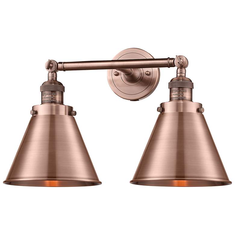 Image 1 Appalachian 18" 2-Light Antique Copper Bath Light