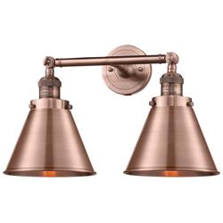 Appalachian 18" 2-Light Antique Copper Bath Light