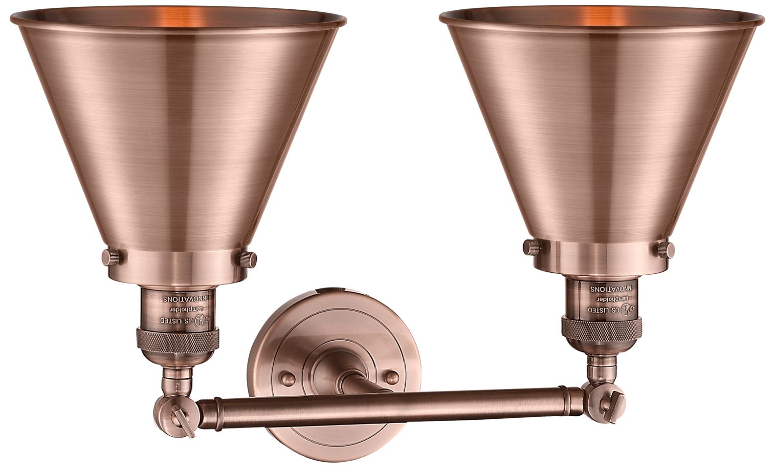 Image 2 Appalachian 18" 2-Light Antique Copper Bath Light more views