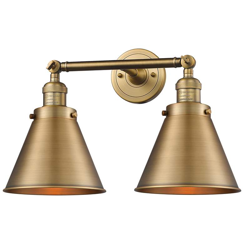 Image 1 Appalachian 18" 2-Light Brushed Brass Bath Light