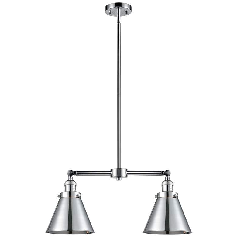 Image 1 Appalachian 23" 2-Light Polished Chrome Island Light