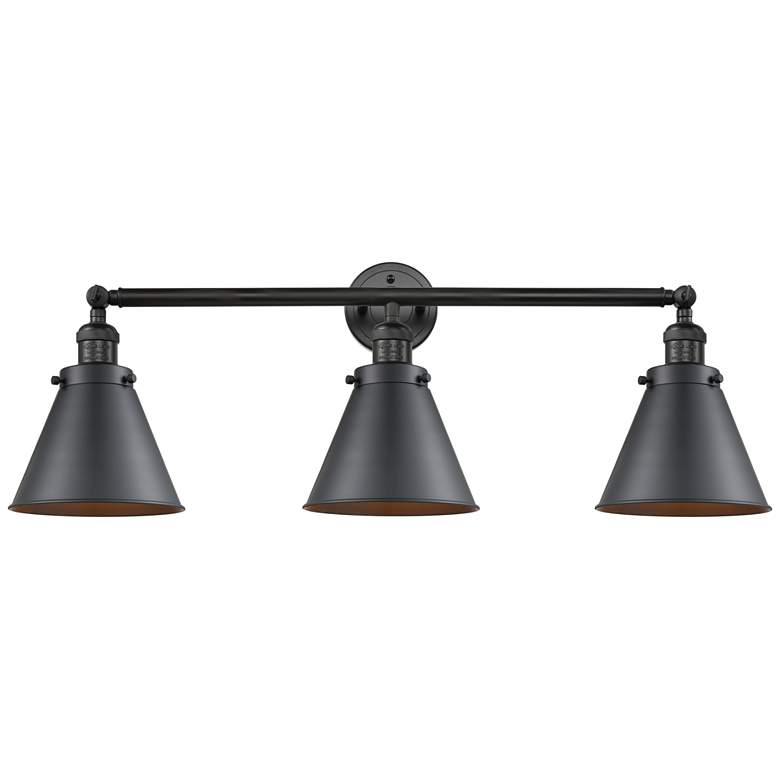 Image 1 Appalachian 3 Light 32" LED Bath Light - Matte Black - Matte Black Sha