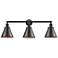 Appalachian 32" Wide Oil-Rubbed Bronze 3-Light Bath Light