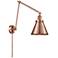 Appalachian 8" Antique Copper Double Extension Swing Arm