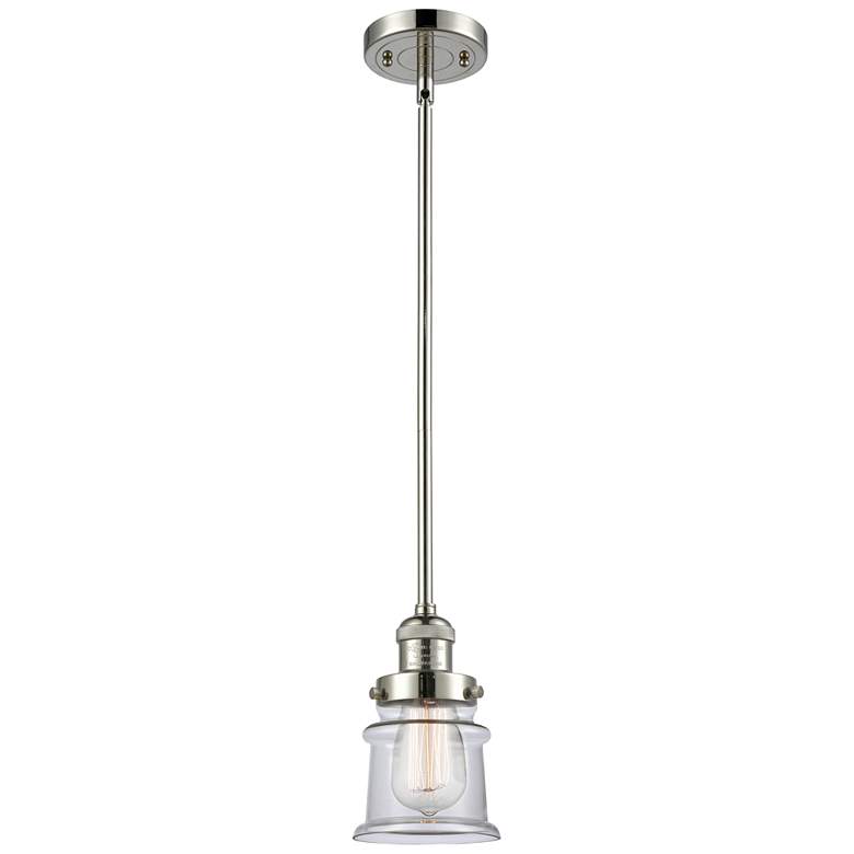 Image 1 Appalachian 8" Brushed Satin Nickel LED Swing Arm With Brushed Nickel