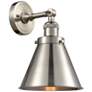 1_Appalachian 8" Brushed Satin Nickel Sconce
